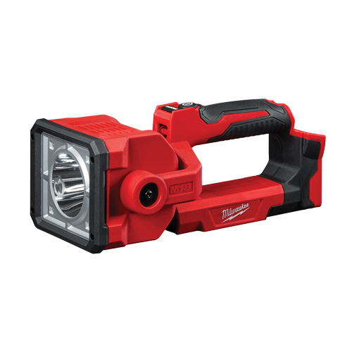 Projecteur orientable M18, DEL, 1250 lumens, 7 hres de fonctionnement, Bloc-pile Rechargeable, Plastique R.M.G. Prévention
