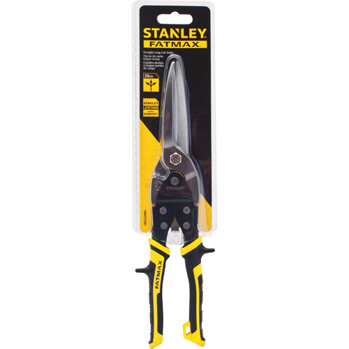 Fatmax&reg; Long Cut Snips, 3-9/50" Cut Length, Straight Cut R.M.G. Prévention