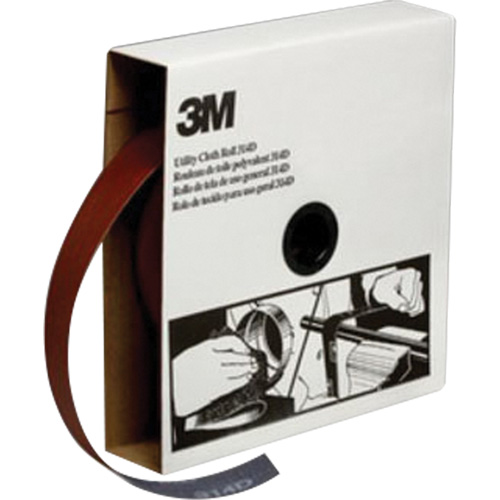 Rouleau de toile abrasive utilitaire, Oxyde d'aluminium, 1-1/2" la x 150' lo, Grain P400 R.M.G. Prévention
