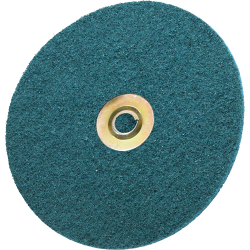 Disque de conditionnement de surface Scotch-Brite, 4-1/2" dia., Grain Moyen, Oxyde d'aluminium R.M.G. Prévention