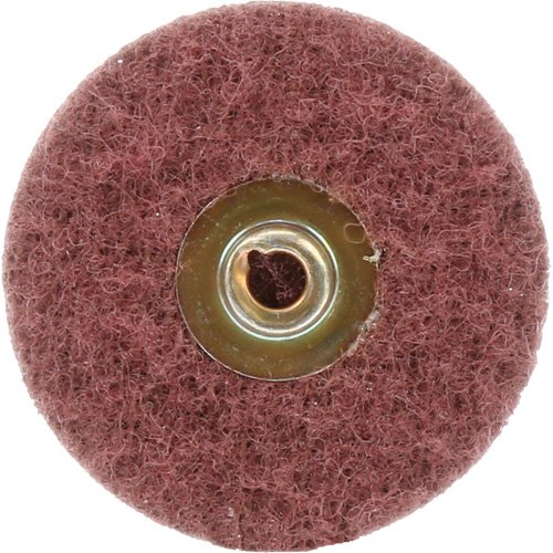 Disque de conditionnement de surface Standard Abrasives &agrave; changement rapide, 2" dia., Grain Moyen, Oxyde d'aluminium R.M.G. Prévention