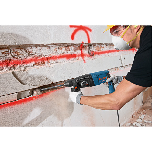 Marteau rotatif SDS-Plus Bulldog Xtreme, 3/16"-5/8", 8 A, 0-5100 Coups/min, 0-1300 Tr/min, 2 lb-pi. R.M.G. Prévention