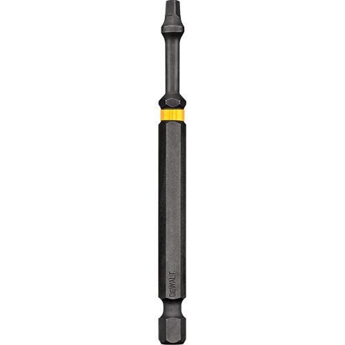Embout de tournevis FlexTorq compatible avec cl&eacute; &agrave; chocs, Carr&eacute;e, Embout #1, Prise 1/4", Longueur 3-1/2" R.M.G. Prévention