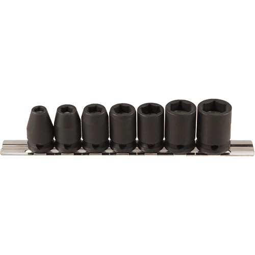 Magnetic Socket Set, 7 Pcs, Impact, 3/8" Drive Size R.M.G. Prévention