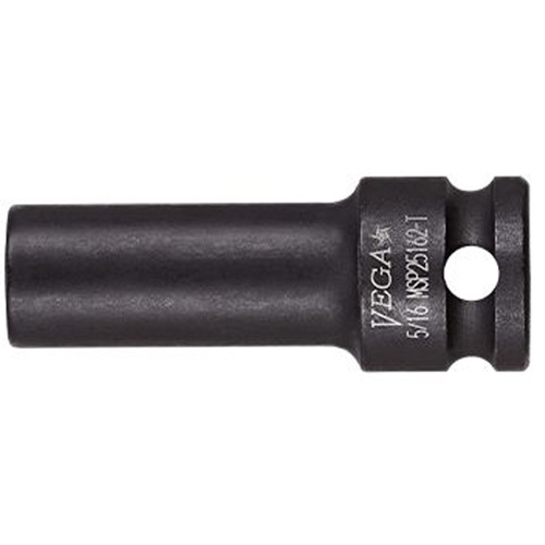 Thin Walled Socket, Impact, 1/2", 3/8" Drive, 6 Points, Deep R.M.G. Prévention