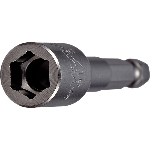 Nutsetter, 7/16" Tip, 1/4" Drive, 2-9/16" L, Non-Magnetic R.M.G. Prévention