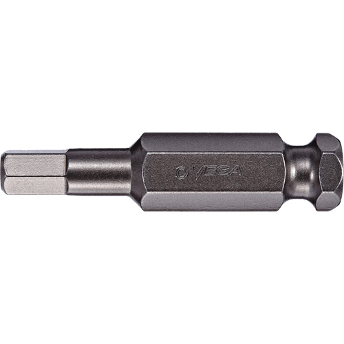 Power Bit, Hex, 3/8" Tip, 7/16" Drive Size, 2" Length R.M.G. Prévention