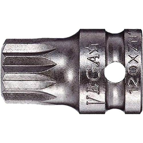 Embout &agrave; ins&eacute;rer, Triple carr&eacute;, 5 x 3/4" lo, Prise 1/4" R.M.G. Prévention