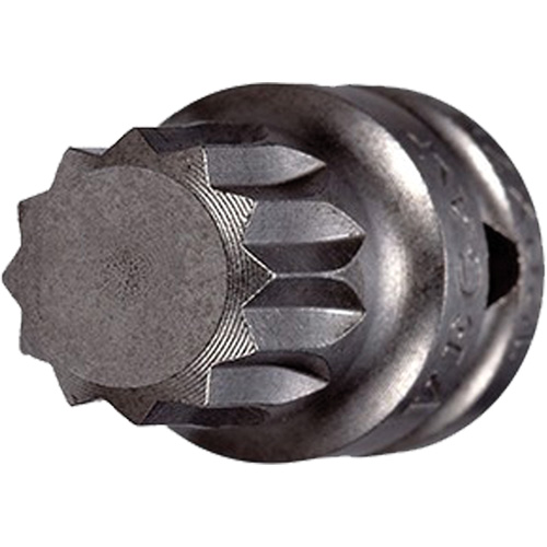Embout &agrave; ins&eacute;rer, Triple carr&eacute;, 5 x 3/4" lo, Prise 1/4" R.M.G. Prévention