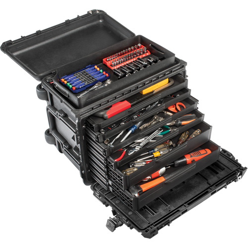 Gen 2 Mobile Tool Chest, 24" W, 6 Drawers, Black R.M.G. Prévention
