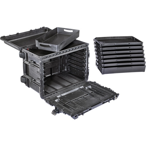 Gen 2 Mobile Tool Chest, 24" W, 6 Drawers, Black R.M.G. Prévention