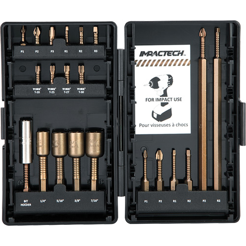 Impactech&reg; Driver Bit Set R.M.G. Prévention