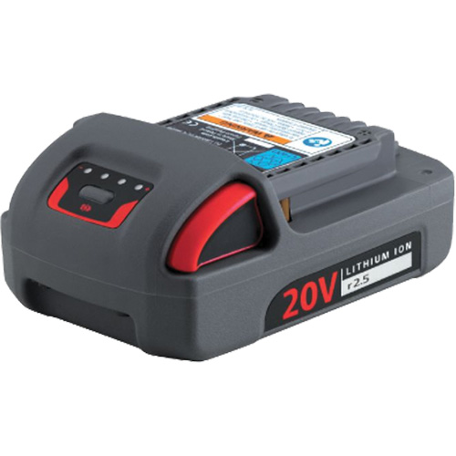 IQV20 Series Battery, Lithium-Ion, 20 V, 2.5 Ah R.M.G. Prévention