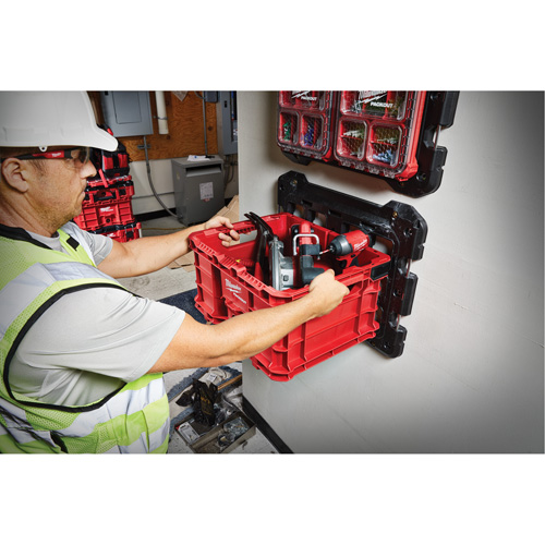 Caisse Packout, 15-2/5" x 18-3/5" x 9-9/10", Rouge R.M.G. Prévention