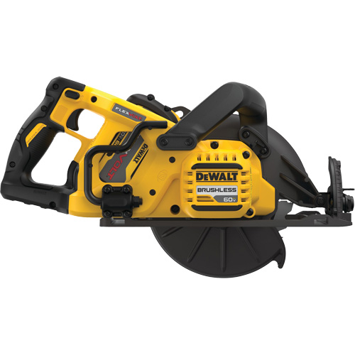 FlexVolt&reg; Worm Drive Style Saw Kit, 7-1/4", 60 V R.M.G. Prévention