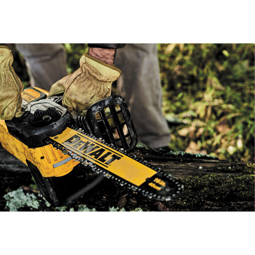 Trousse de tronçonneuse &agrave; moteur sans balai FlexVolt, 16", &agrave; pile, 60 V R.M.G. Prévention