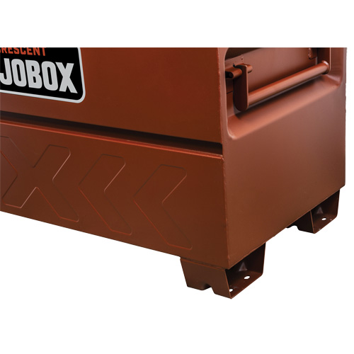 Site-Vault Chest, 48" x 24" x 30-3/4", Steel, Orange R.M.G. Prévention