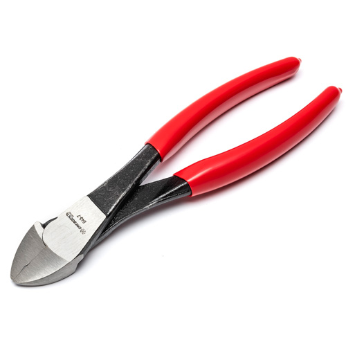 Heavy-Duty Dipped Handle Diagonal Cutting Pliers - Bagged, 7" L R.M.G. Prévention