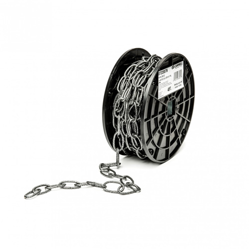 Chaîne d&eacute;corative, Acier au carbone, #10 x 40' (12,2 m) l, Charge d'utilisation 35 lb (0,0175 tonne) R.M.G. Prévention