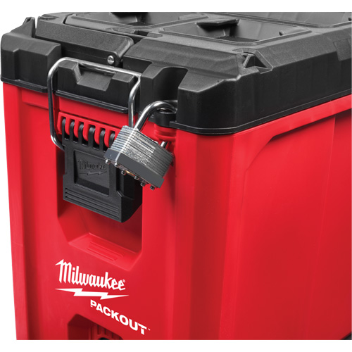 Coffre &agrave; outils compact Packout, 10" x 16-1/5" x 13", Noir/Rouge R.M.G. Prévention