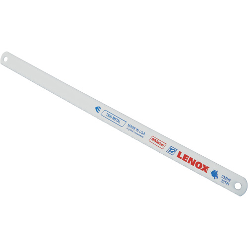 T2 Technology Hacksaw Blade, Bi-Metal, 10" L, 32 TPI R.M.G. Prévention