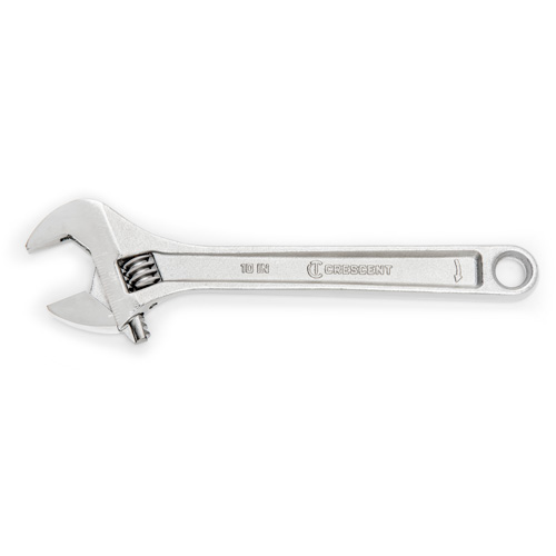 Adjustable Wrench - Boxed, 10" L, 1-5/16"/34 mm Max Width, Chrome R.M.G. Prévention