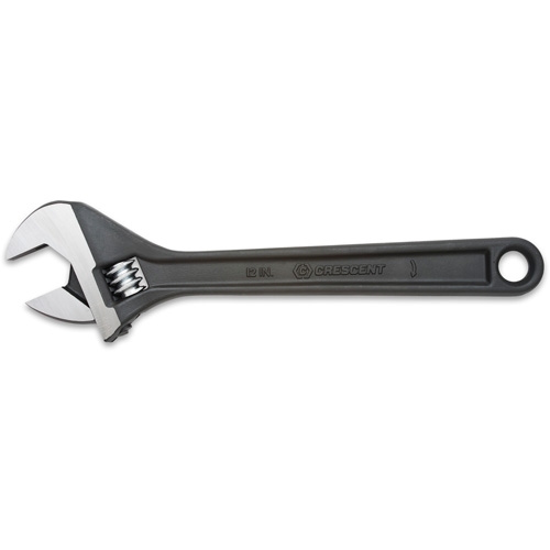 Adjustable Wrench - Boxed, 12" L, 1-1/2"/39 mm Max Width, Black Oxide R.M.G. Prévention