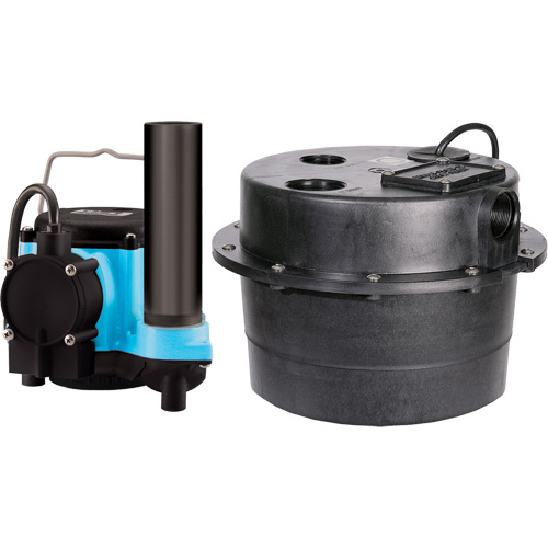 Drainosaur&reg; Sump Pump, 29 GPM, 115 V, 9 A, 1/3 HP R.M.G. Prévention