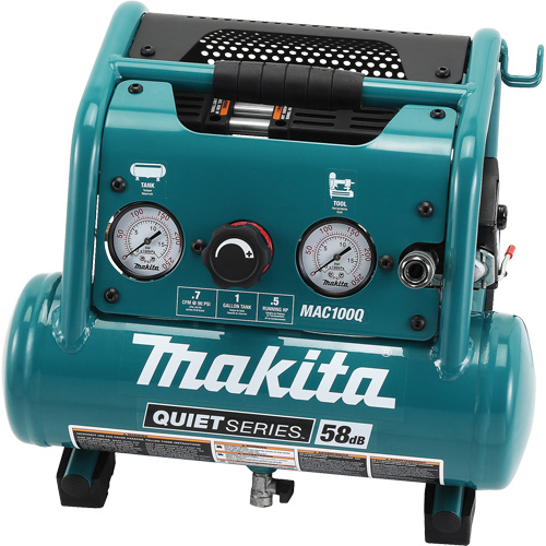Compresseur d'air s&eacute;rie Quiet, &eacute;lectrique, 1 gal. (1,2 gal. US), 135 PSI, 120/1 V R.M.G. Prévention