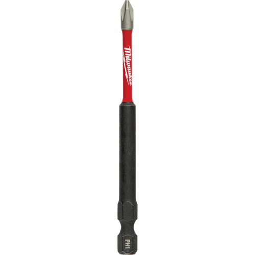 Shockwave Impact-Duty Driver Bit, Phillips, #1 Tip, 1/4" Drive Size, 3-1/2" Length R.M.G. Prévention