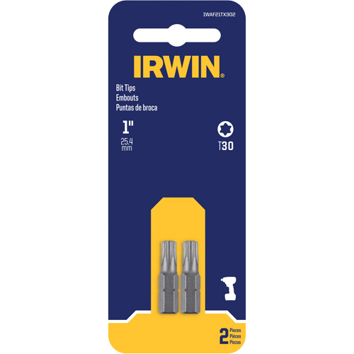 Insert Bits, Torx, T-30, 1/4" Drive R.M.G. Prévention