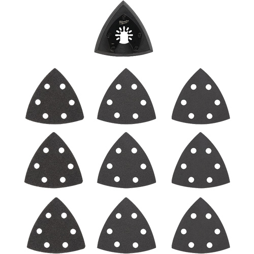 3-1/2" Open-Lok Triangle Sanding Pad Kit R.M.G. Prévention