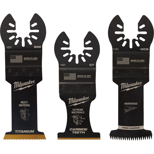 Ensemble de lames tout usage Open-Lok pour outil polyvalent R.M.G. Prévention