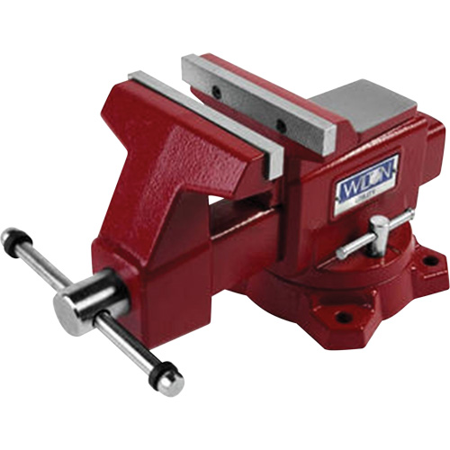 Utility Bench Vise, 5-1/2" Jaw Width, 3-1/4" Throat Depth R.M.G. Prévention