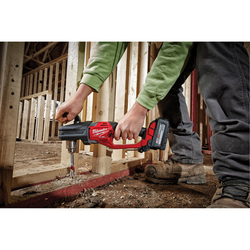 M18 Fuel Hole Hawg&reg; Right Angle Drill (Tool Only), 18 V, 1/2" Chuck, Lithium-Ion R.M.G. Prévention