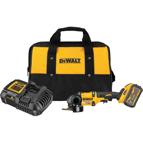FlexVolt&reg; Max Brushless Grinder with Kickback Brake Kit, 4-1/2" - 6" Wheel, 60 V R.M.G. Prévention