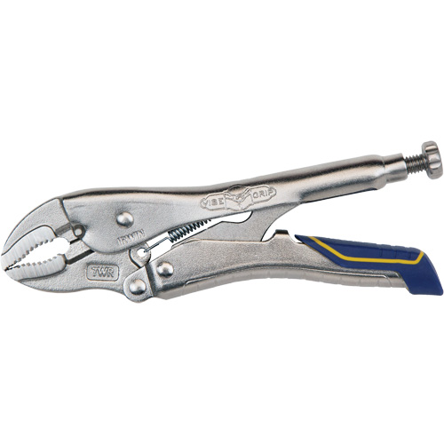 Vise-Grip&reg; Fast Release 7WR Locking Pliers with Wire Cutter, 7" Length, Curved Jaw R.M.G. Prévention