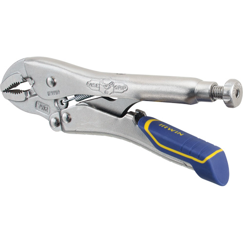 Vise-Grip&reg; Fast Release 7WR Locking Pliers with Wire Cutter, 7" Length, Curved Jaw R.M.G. Prévention