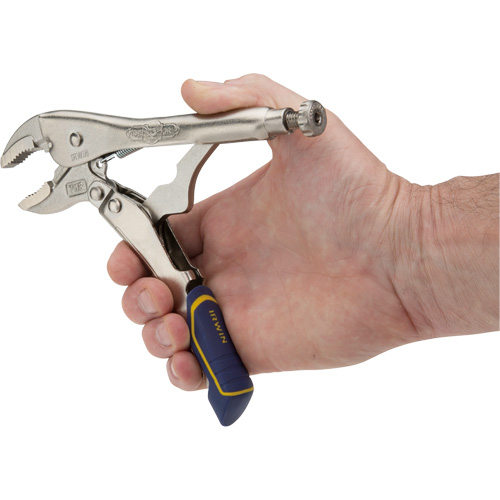 Vise-Grip&reg; Fast Release 7WR Locking Pliers with Wire Cutter, 7" Length, Curved Jaw R.M.G. Prévention