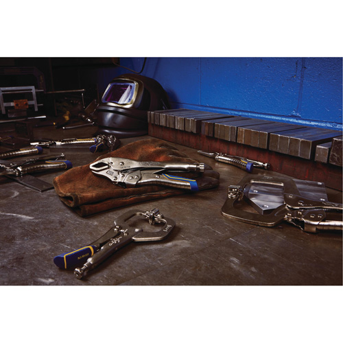 Vise-Grip&reg; Fast Release 7WR Locking Pliers with Wire Cutter, 7" Length, Curved Jaw R.M.G. Prévention