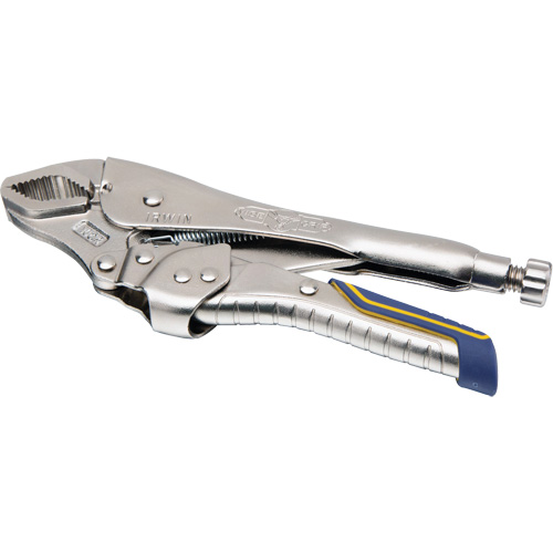 Pince-&eacute;tau avec coupe-fil Vise-Grip Fast Release 10WR, Longueur 10", M&acirc;choire courb&eacute;e R.M.G. Prévention