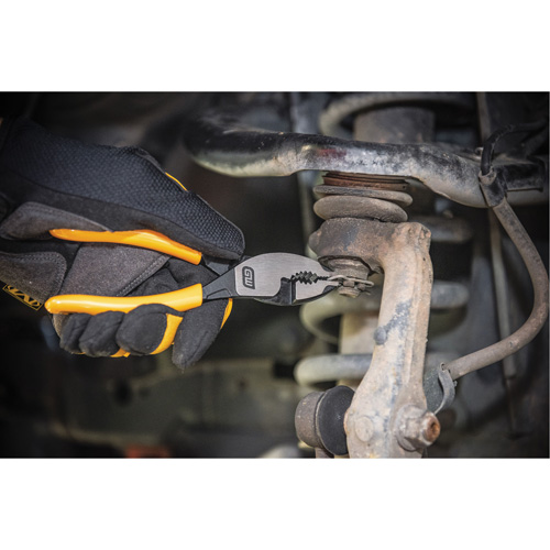 Pitbull Dipped Handle Slip Joint Pliers R.M.G. Prévention