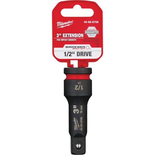 Rallonge pour douille Shockwave Impact Duty, Chocs, Prise 1/2", 3" lo R.M.G. Prévention