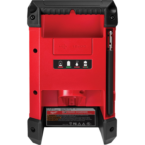 M12 Radio & Charger (Tool Only), Lithium-Ion, 12 V R.M.G. Prévention