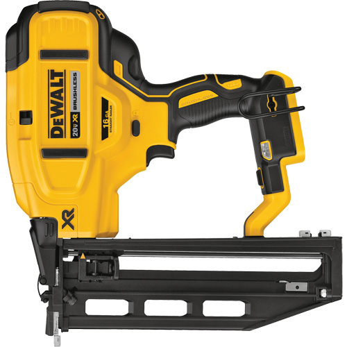 Cloueuse de finition droite Max XR sans fil pour clous de calibre 16 (outil seulement), 20 V, Lithium-ion R.M.G. Prévention