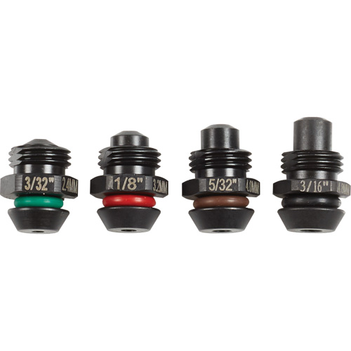 Embouts de retenue pour outils &agrave; riveter M12 R.M.G. Prévention