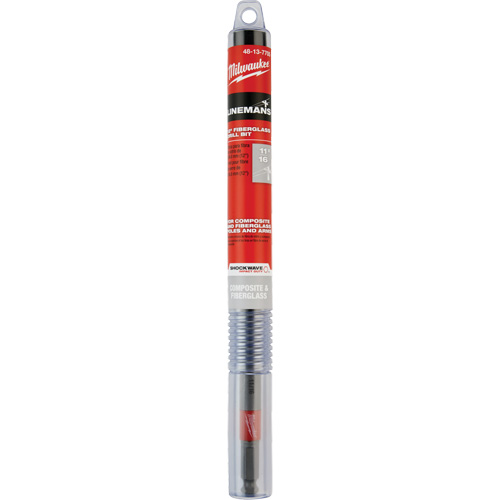Foret de ligneur pour fibre de verre Shockwave Impact Duty, 11/16", Carbure R.M.G. Prévention