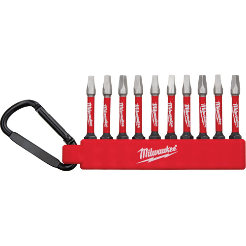 Shockwave Impact Driver Bit Set, Square, #2, 1/4" Drive R.M.G. Prévention
