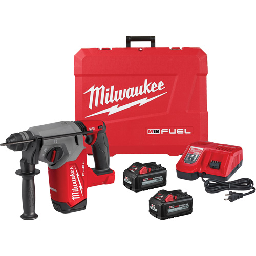 Trousse de perceuse &agrave; percussion avec moteur sans balai, AWS et AFT Max XGT, 18 V, 1", 2 lb-pi., 1330 tr/min R.M.G. Prévention