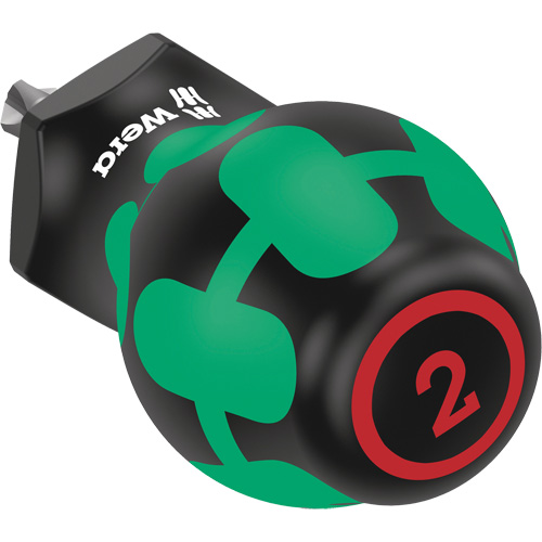 Tournevis de s&eacute;rie courte 350 Phillips, #2, 3-1/8" l, Prise Coussin&eacute;e R.M.G. Prévention